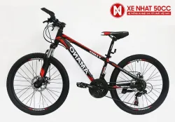 Xe đạp Amano AT180 màu đen đỏ