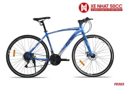 Xe đạp thể thao Fornix FR303 mới nhất màu đen xanh dương